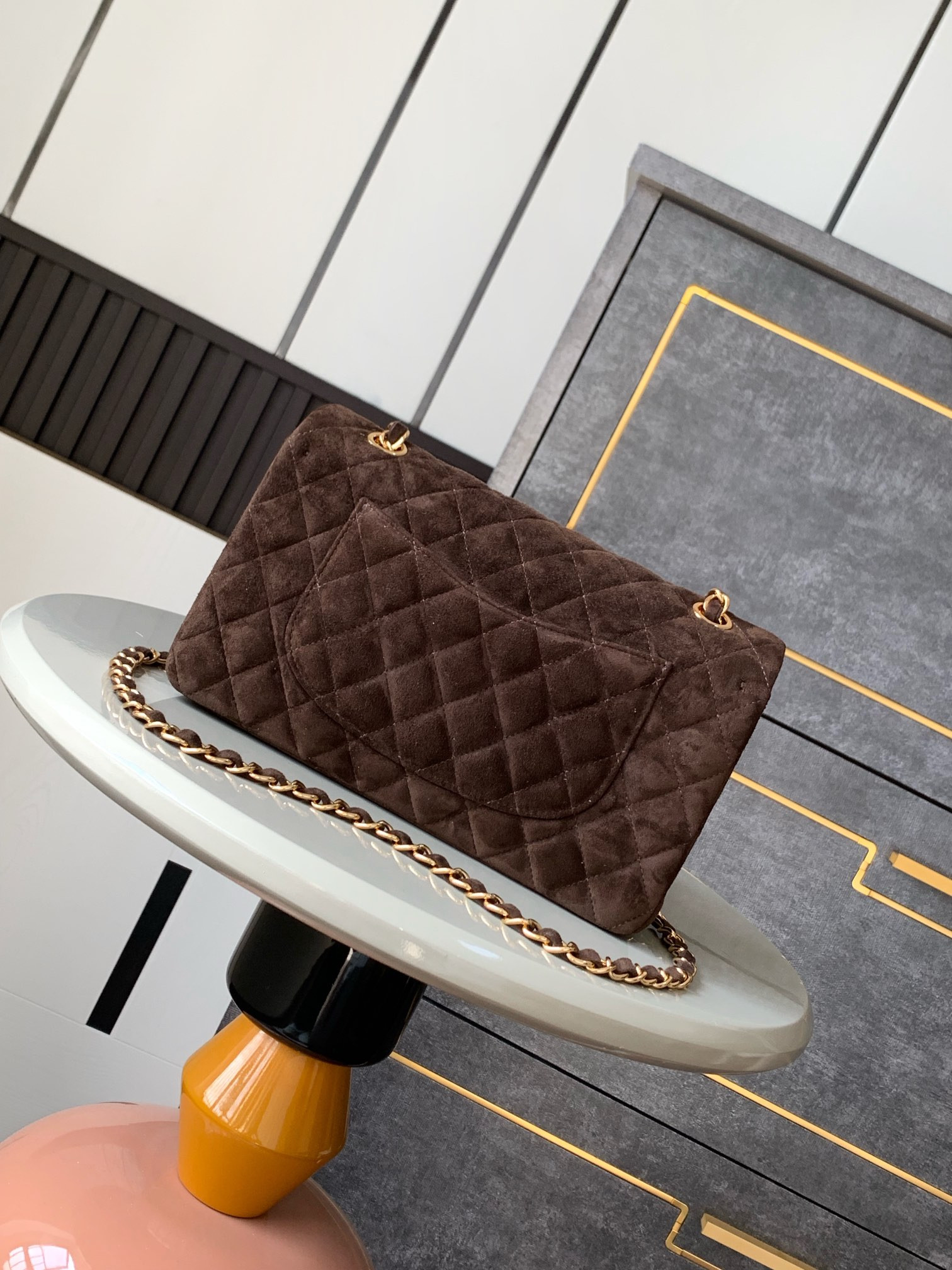 Ch*el CLASSIC 11.12 HANDBAG 25 15.5×25.5×6.5cm