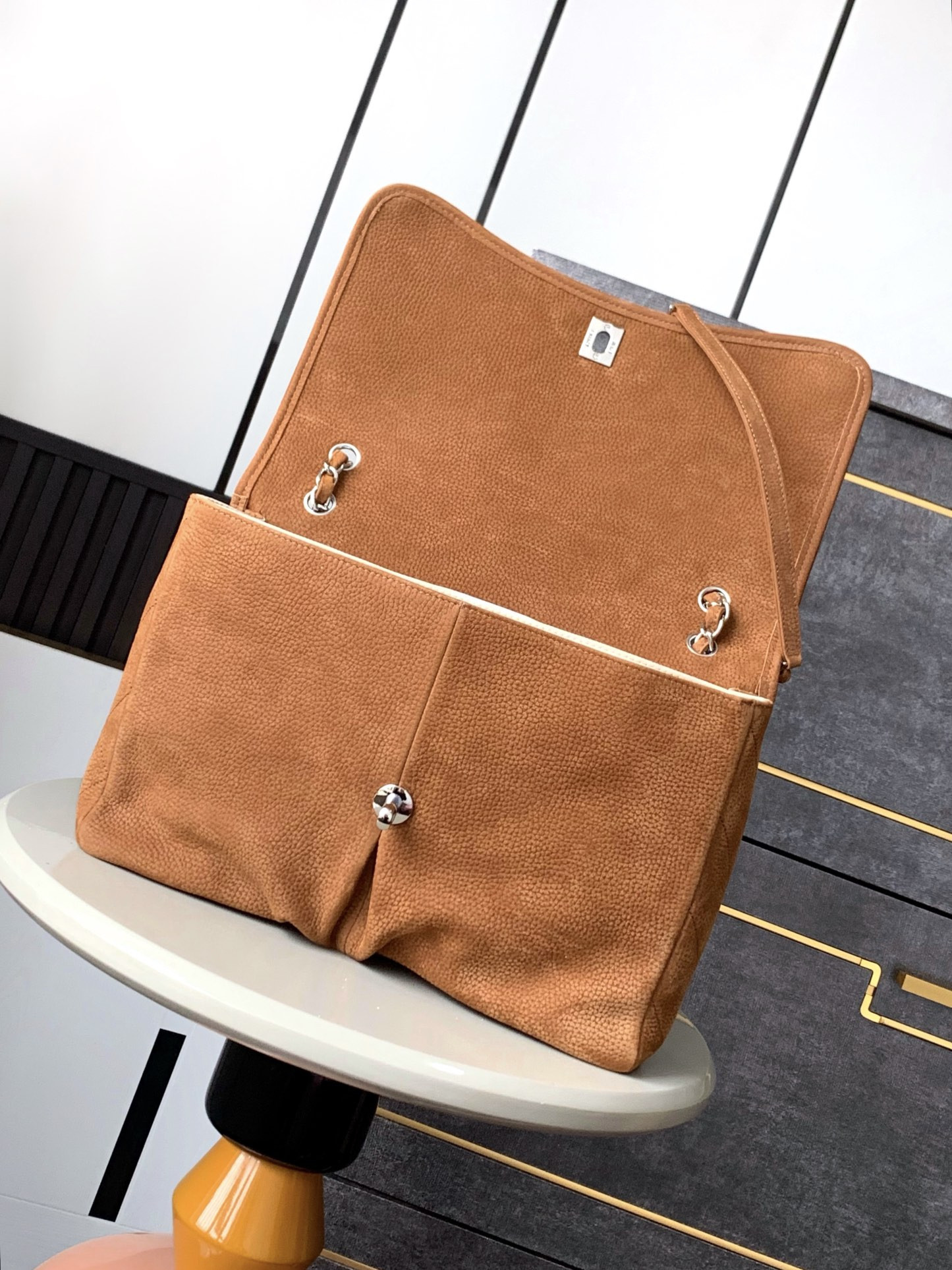 Ch*el Shopping Bag 34x25x10cm