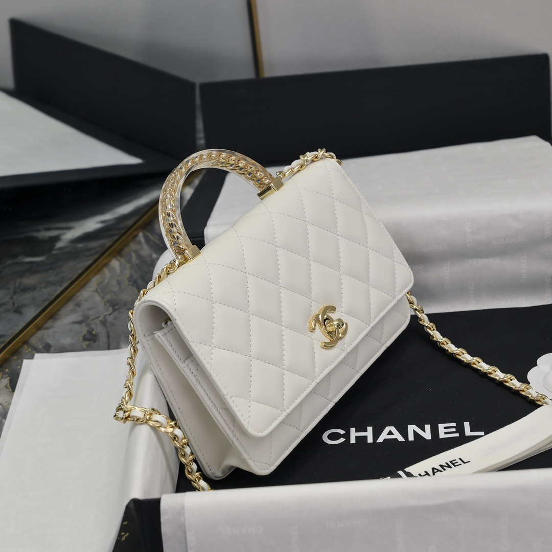 Ch*el Clutch With Chain 19cm