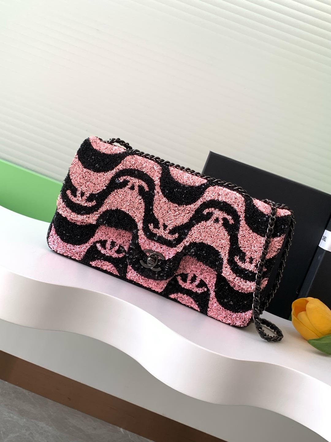 Ch*el Flap Bag 15x25x7cm