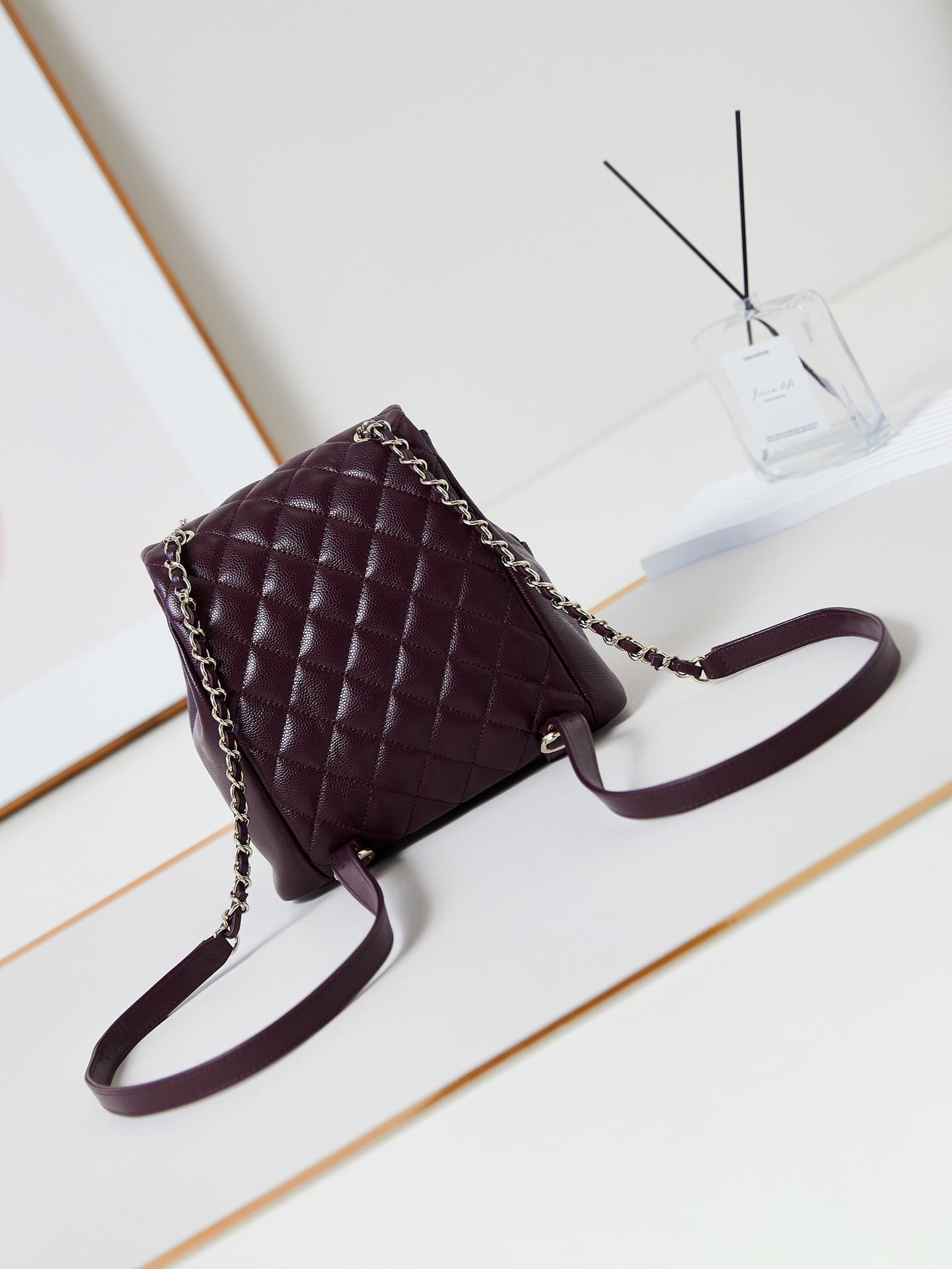 Ch*el Backpack 21x20x12cm