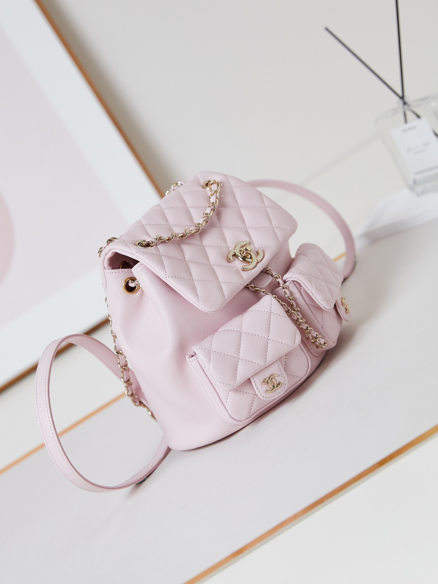 Ch*el Backpack 21x20x12cm