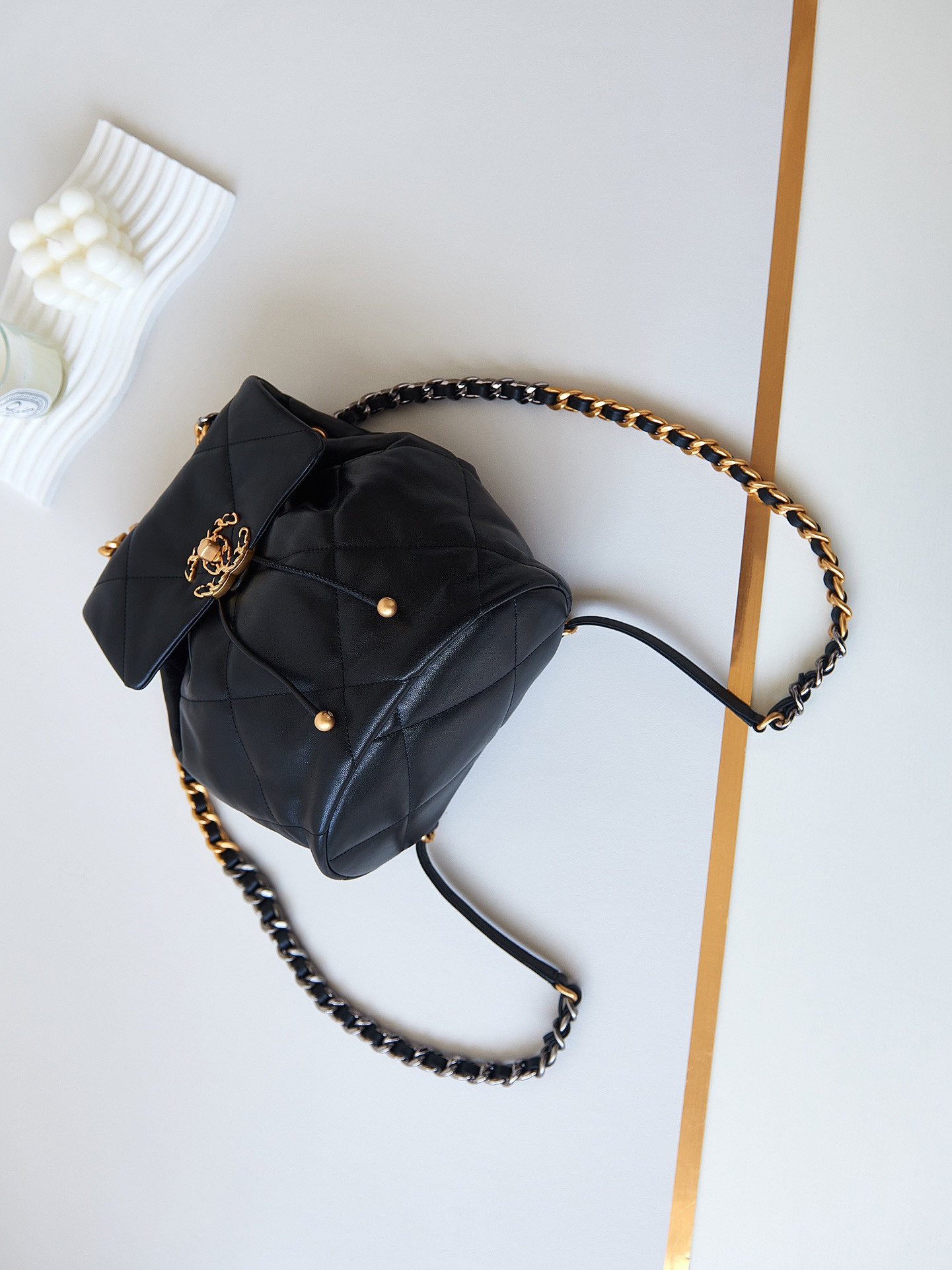 Ch*el Backpack 26x22x16cm