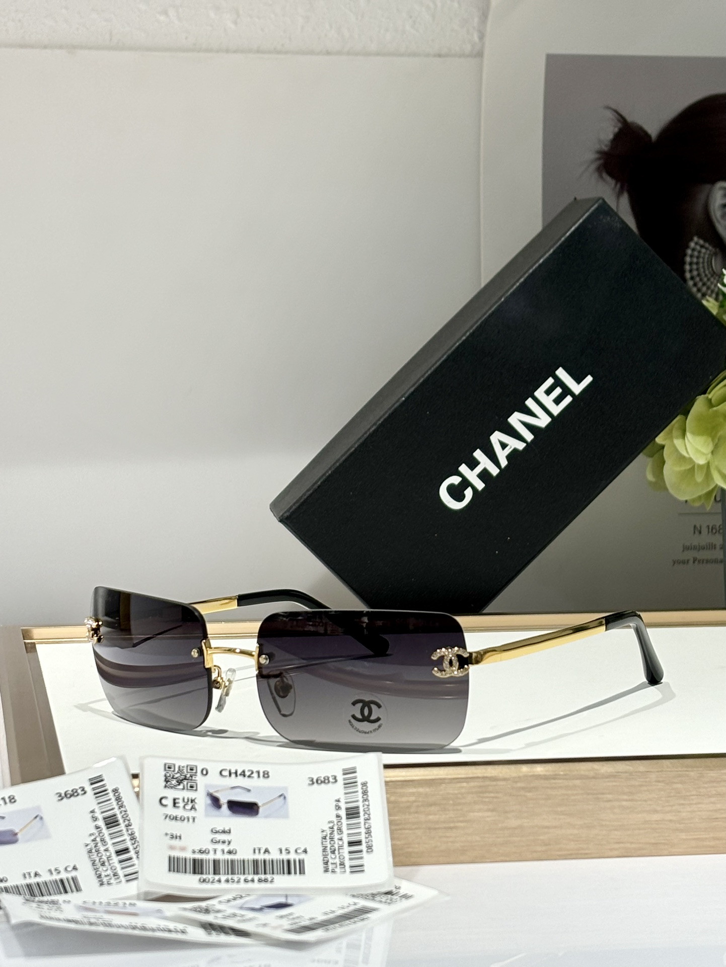 Ch*el Glasses CH4218 60-19-14