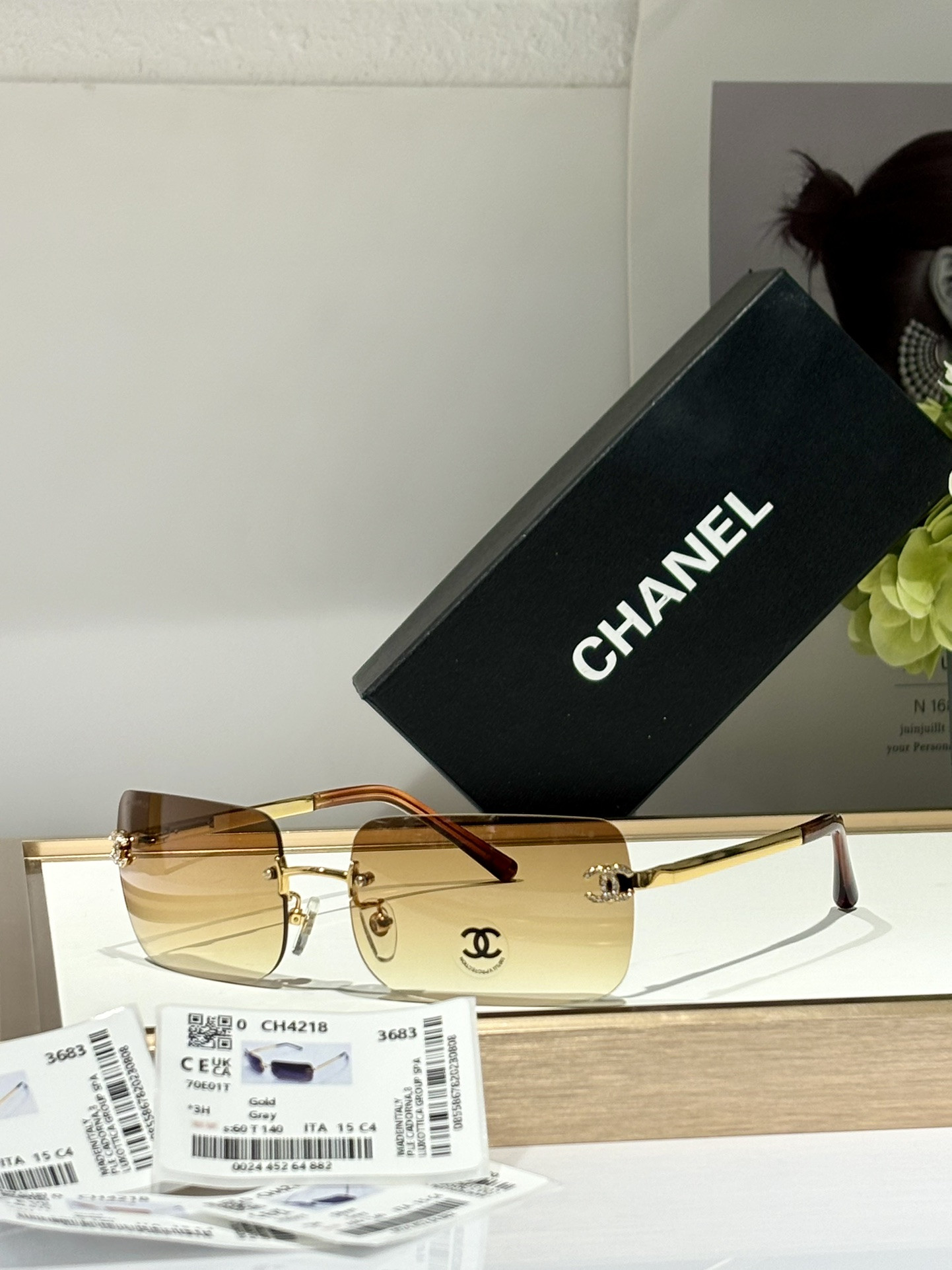 Ch*el Glasses CH4218 60-19-14