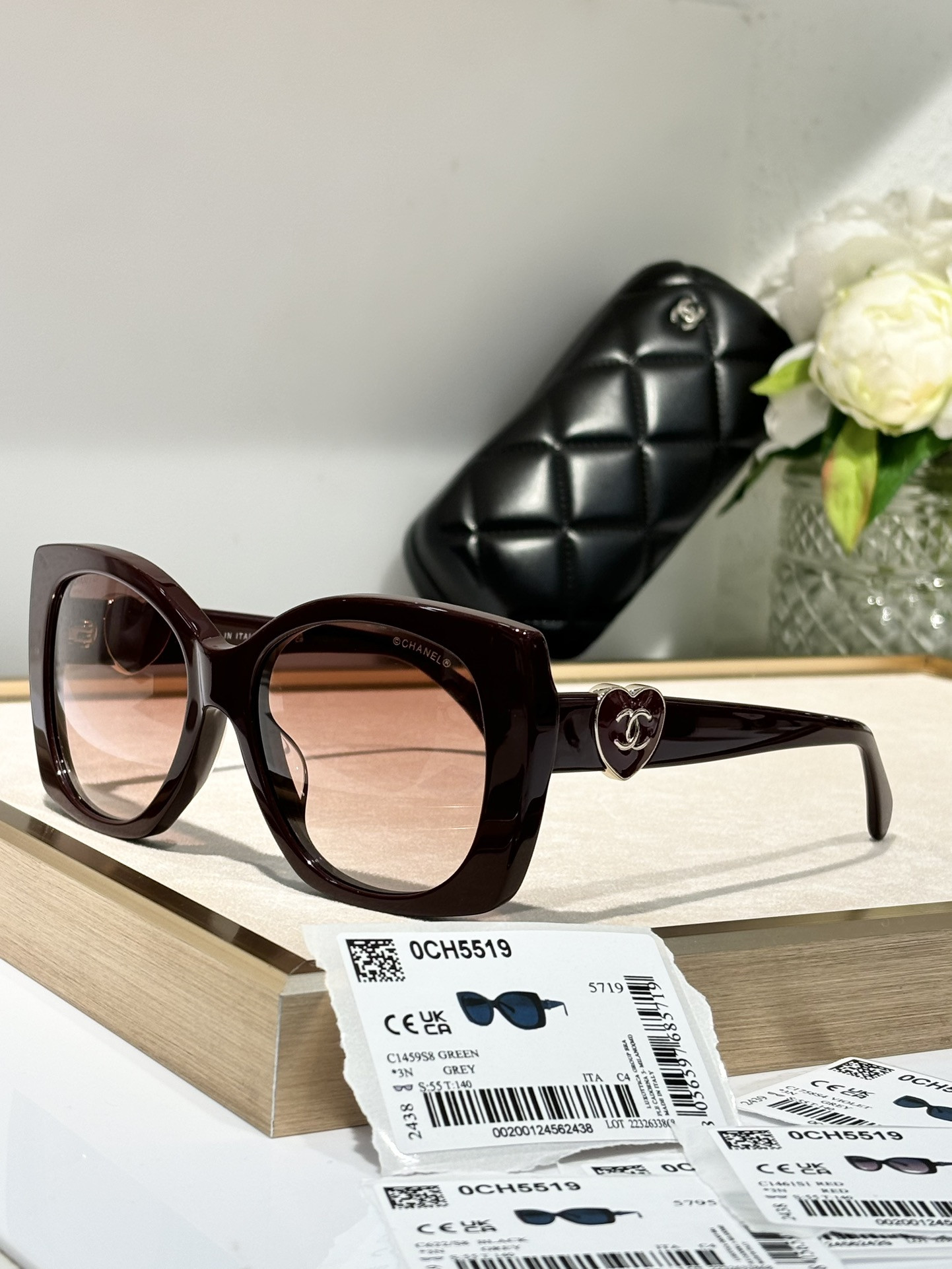 Ch*el Glasses 5519 55-17-140