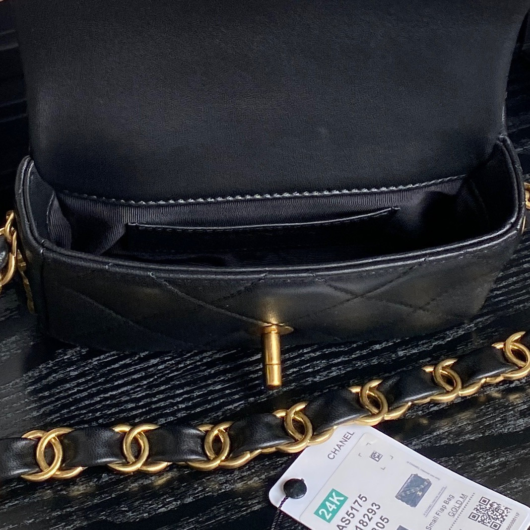 Ch*el Mini Flap Bag 12×16×5cm