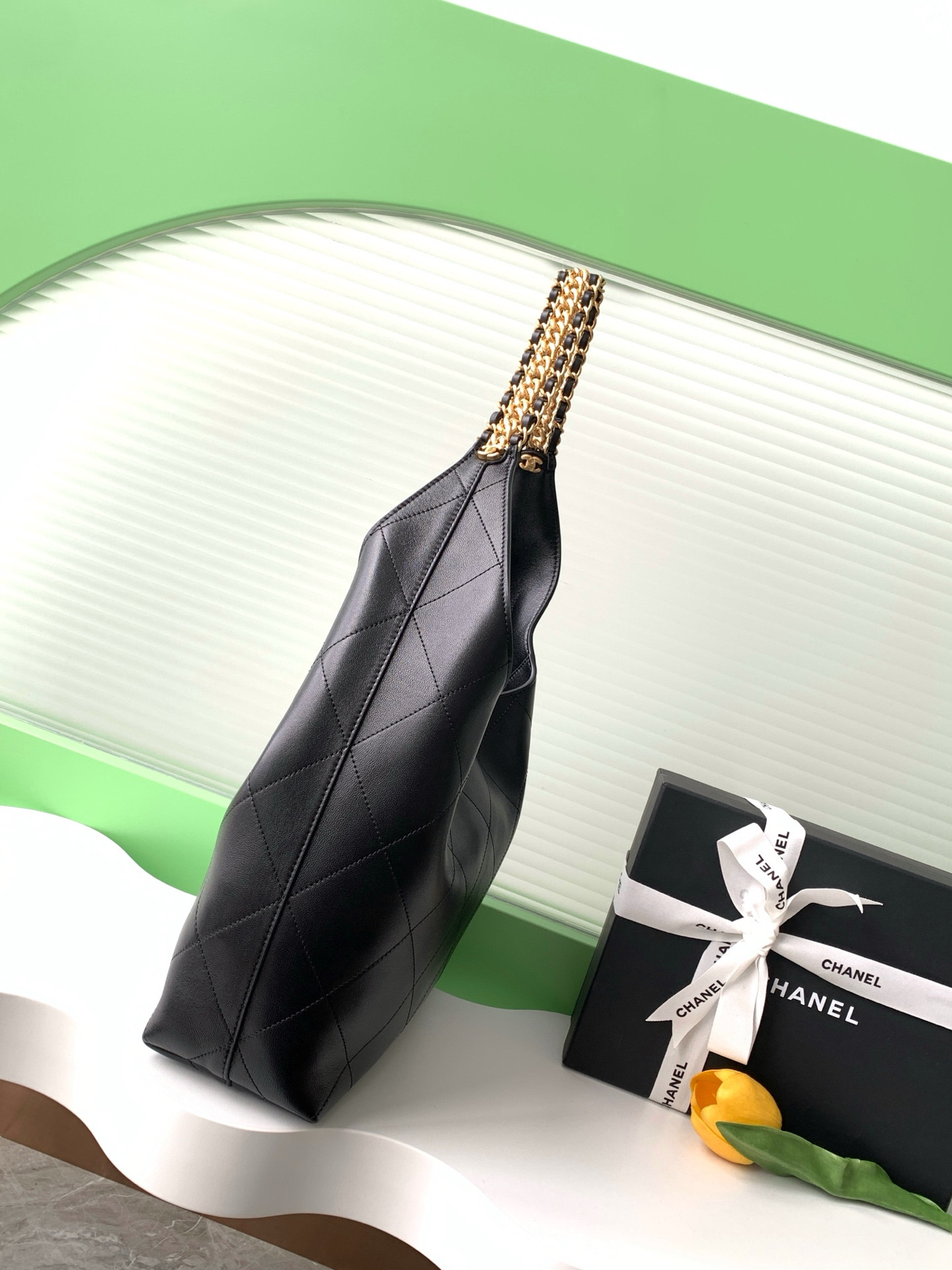 Ch*el Large Hobo Bag AS5410 35x30x14cm