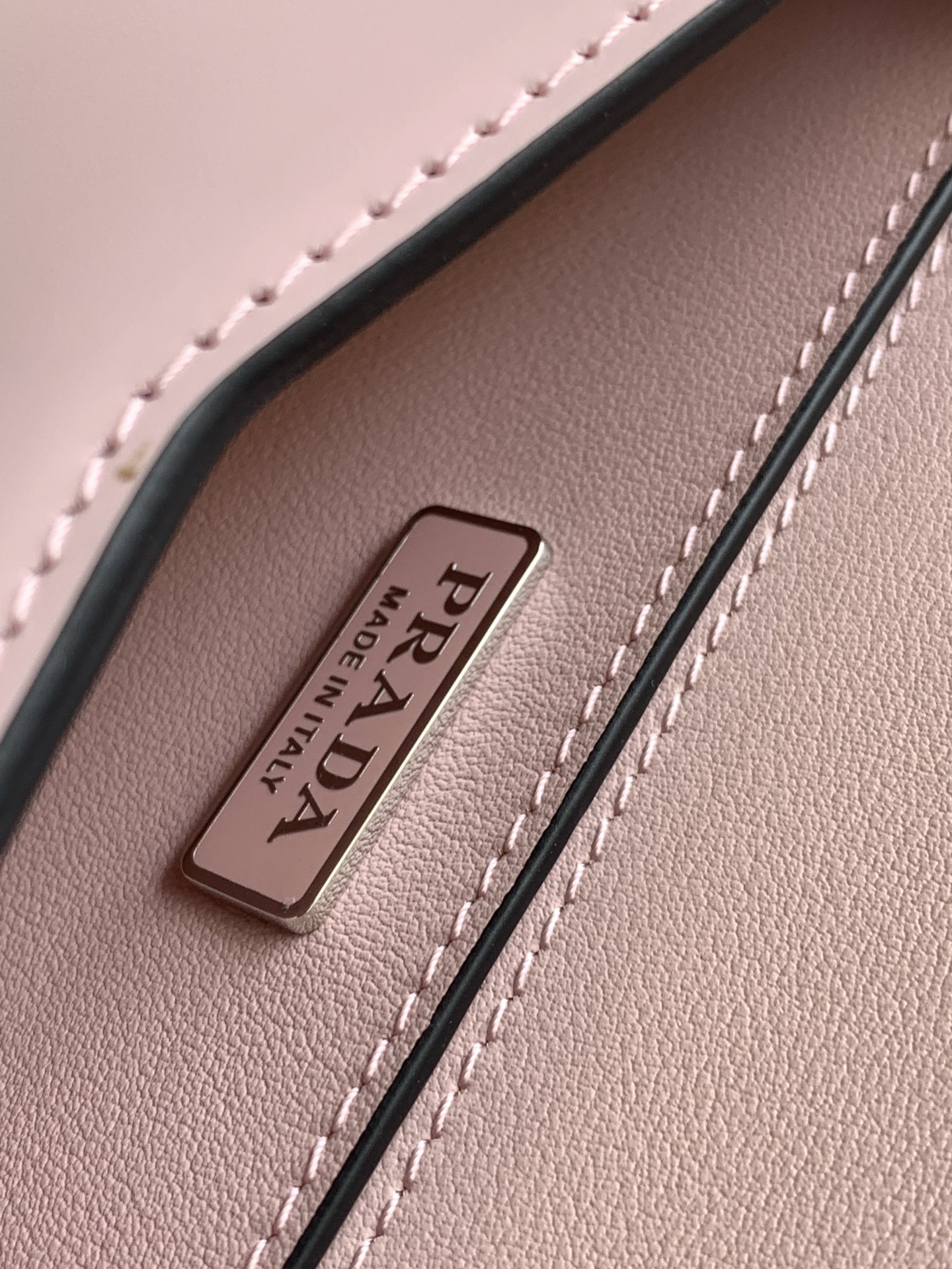 Pra*a Brushed Leather Shoulder Bag 17x 9.5x3.5cm