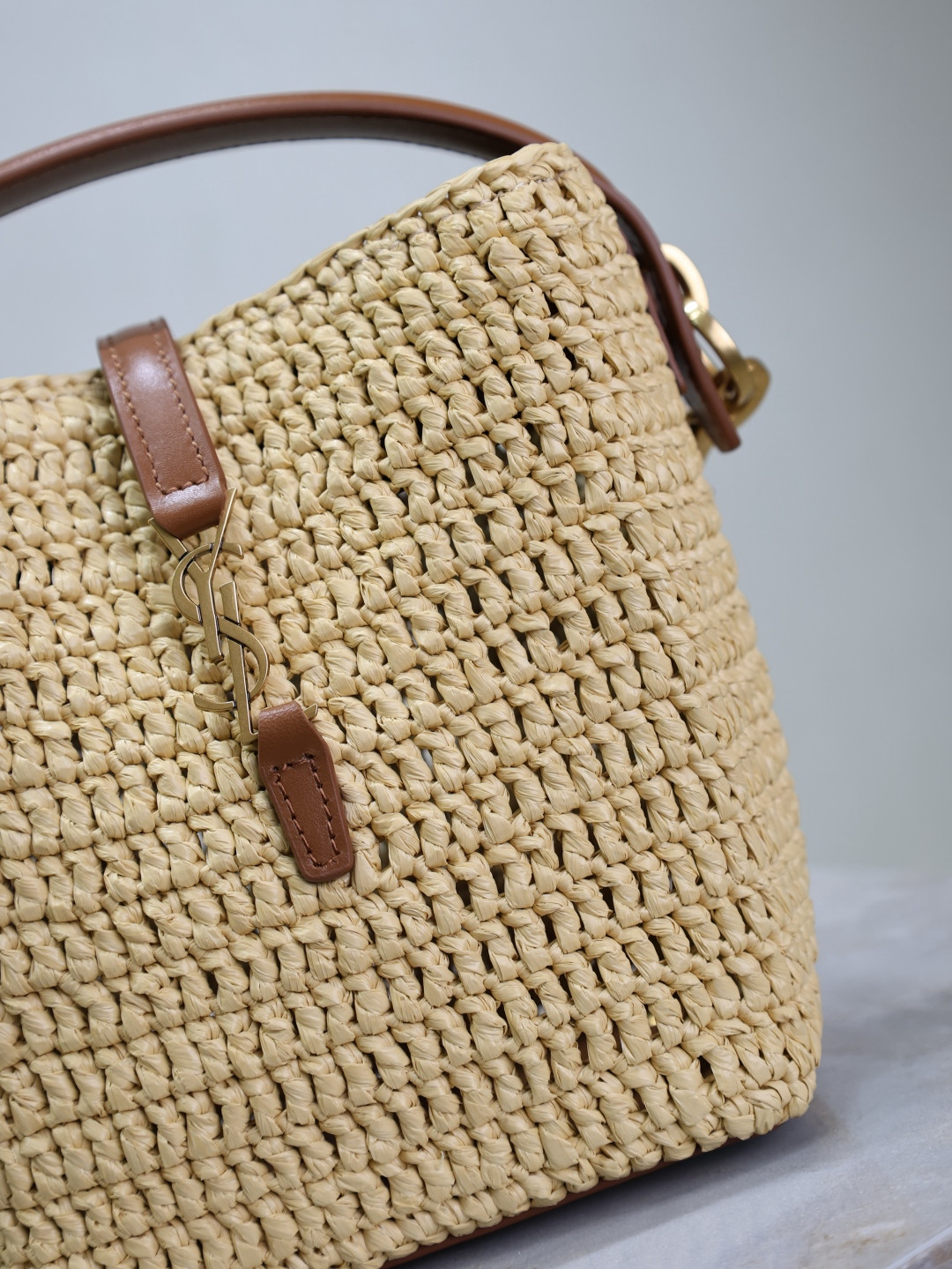 Y*L LE 37 mini (raffia) 15x13x6cm