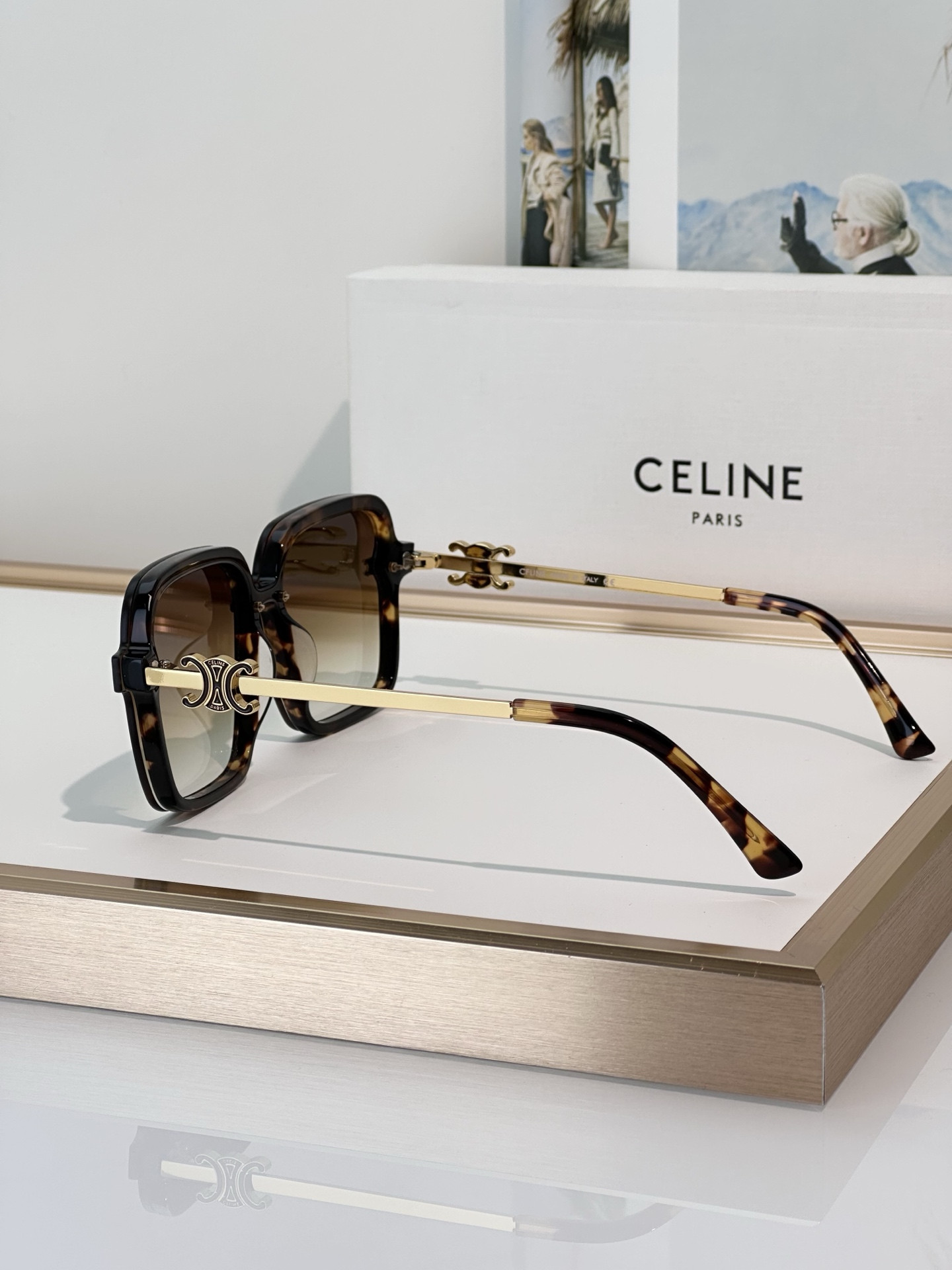 Ce**e Glasses CL40247U 55-18-145
