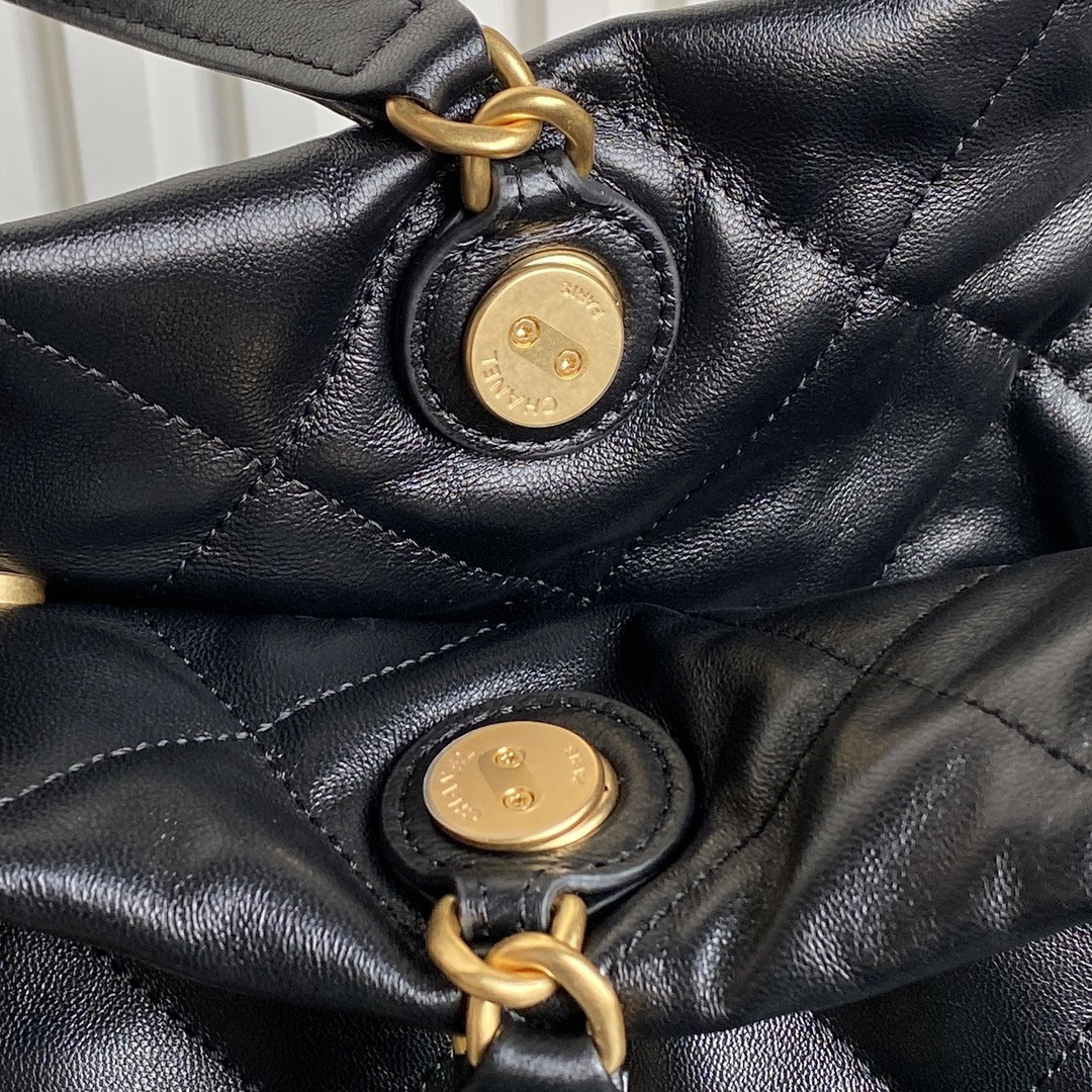 Ch*el 25C Shopping Tote Handbag 34x36x12cm