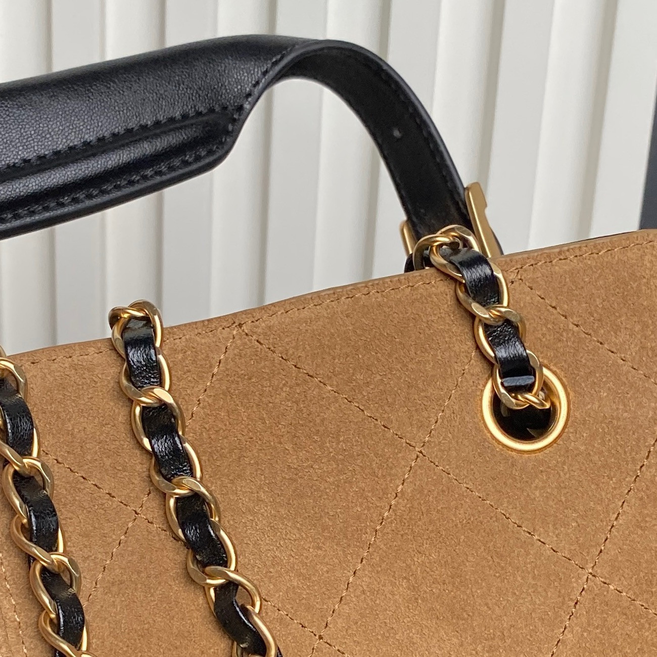 Ch*el Small Shopping Bag AS5634 24x36x14cm