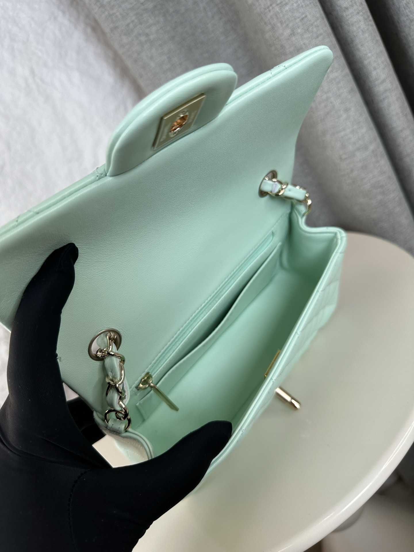 Ch*el Mini Flap Bag 20x12x6cm