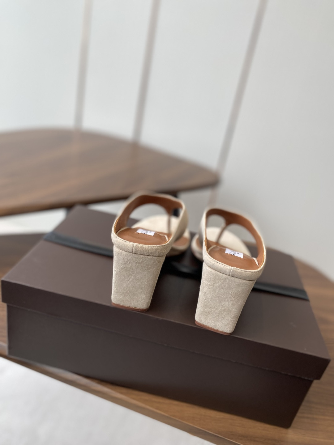 UA Alaia Wedge Cube Satin Sandal(Customized Size 7-10 days production time)