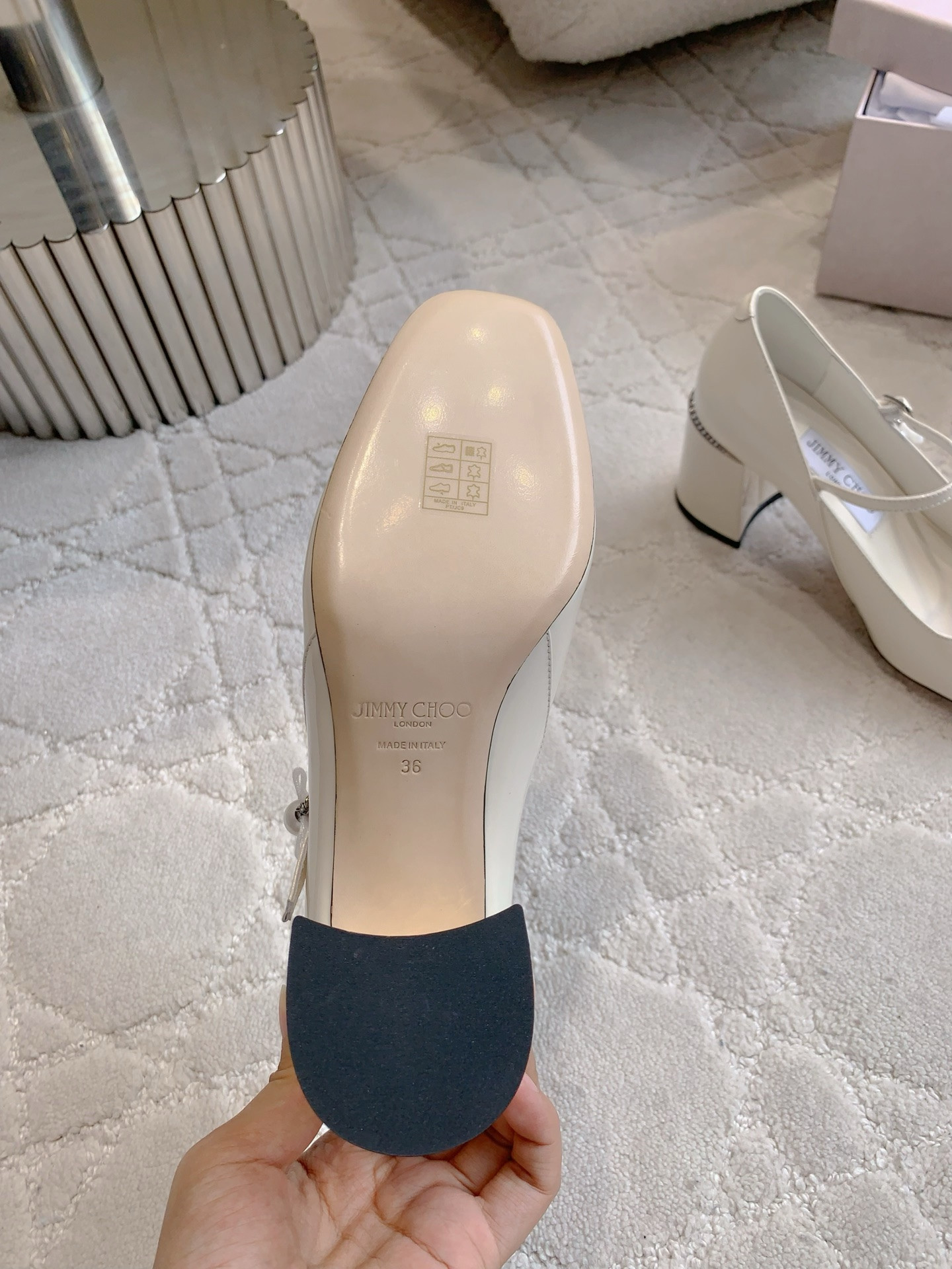 UA Ji*y Ch* Wave Mary Jane 7cm