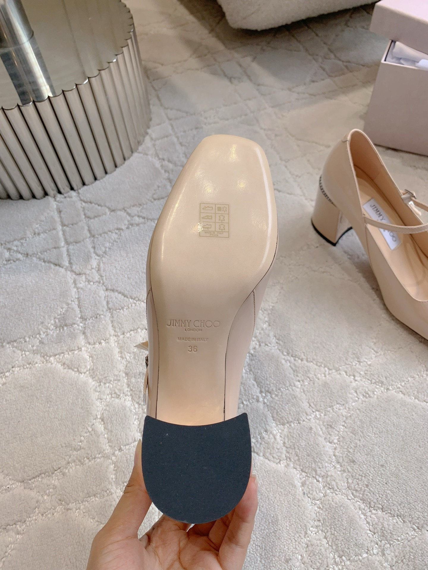 UA Ji*y Ch* Wave Mary Jane 7cm