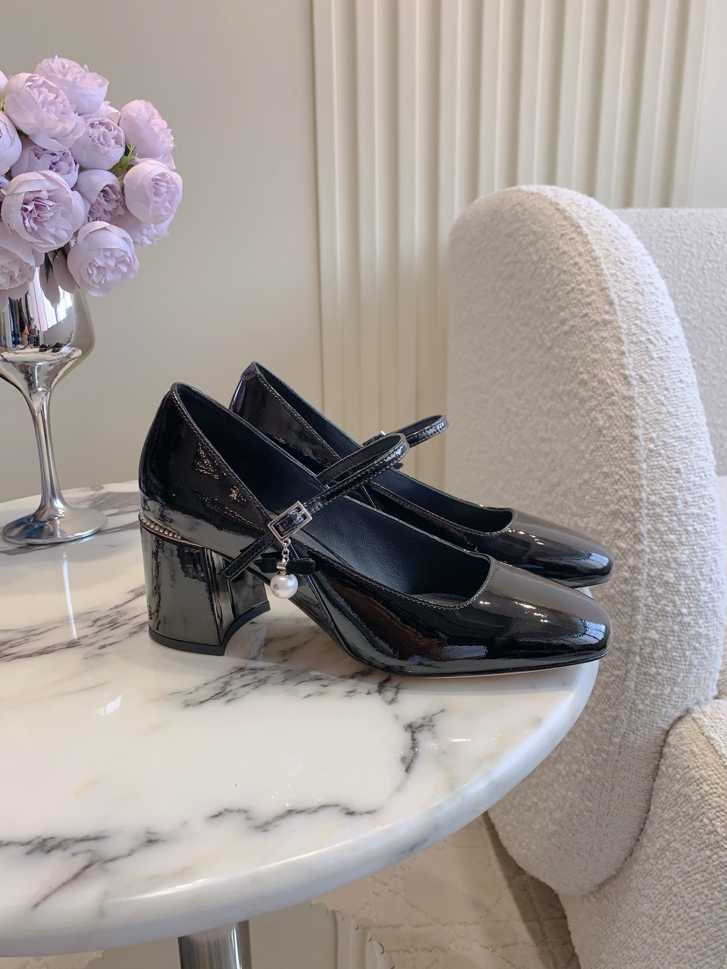 UA Ji*y Ch* Wave Mary Jane 7cm